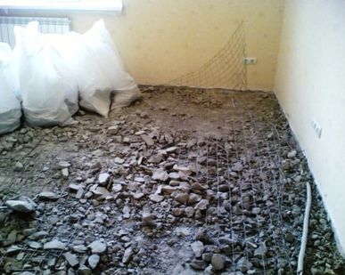 фото Демонтаж полов